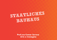 Bauhaus copertina presentazione slide