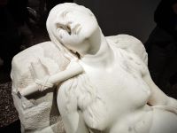 Maddalena giacente scultura di Canova Antonio
