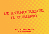 copertina slide di storia dell arte sul cubismo