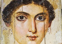 esempio di dipinto ritratto di donna del fayyum