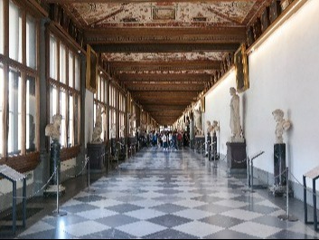 Immagine della galleria degli Uffizi