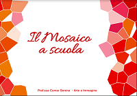 copertina unita di apprendimento sul mosaico arte e immagine scuola media